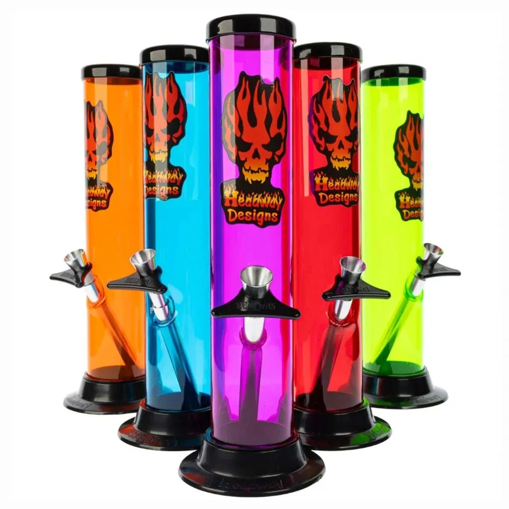 10 Inch Plastic Straight Bong