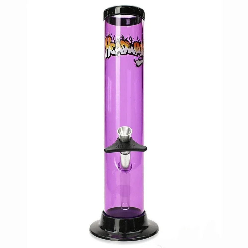 10 Inch Plastic Straight Bong