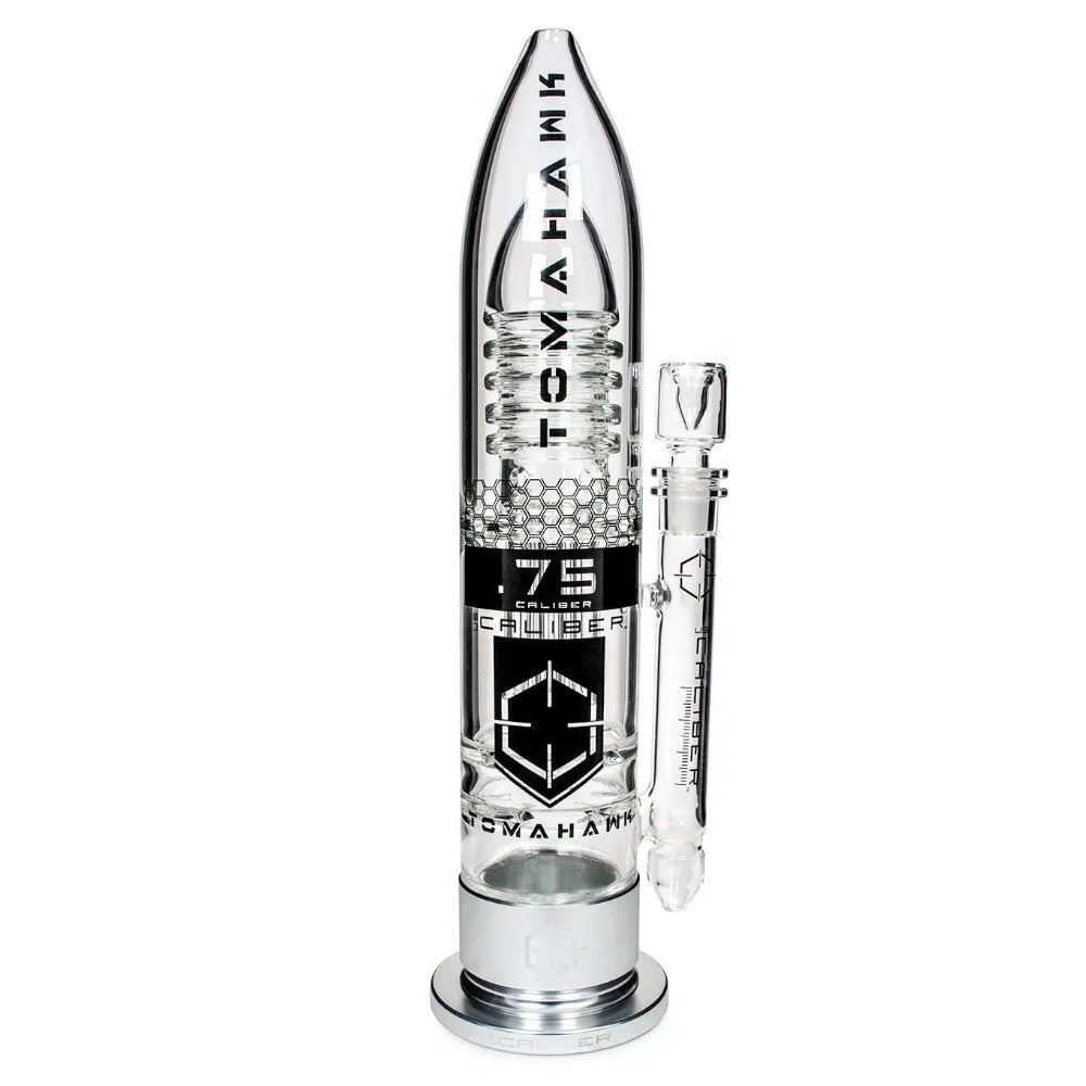 75 Caliber Tomahawk Glass Bong