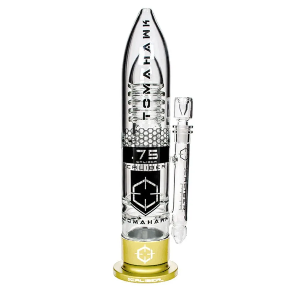 75 Caliber Tomahawk Glass Bong
