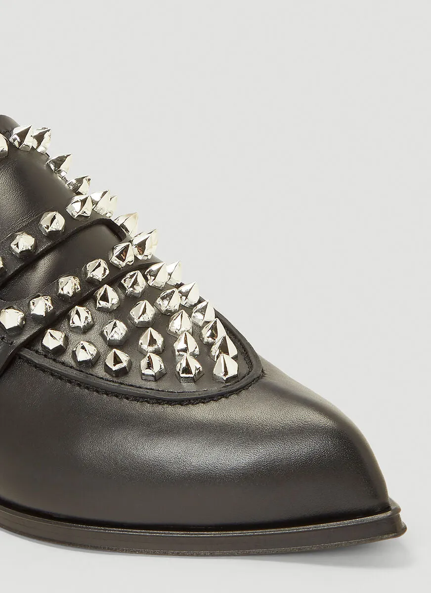 Alexander McQueen Studded Penny Loafers