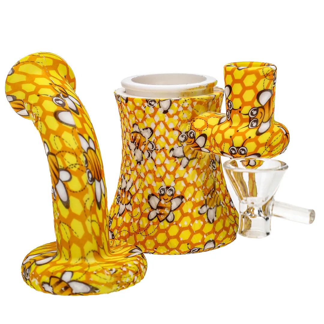 All-Over Graphic Silicone Bongs