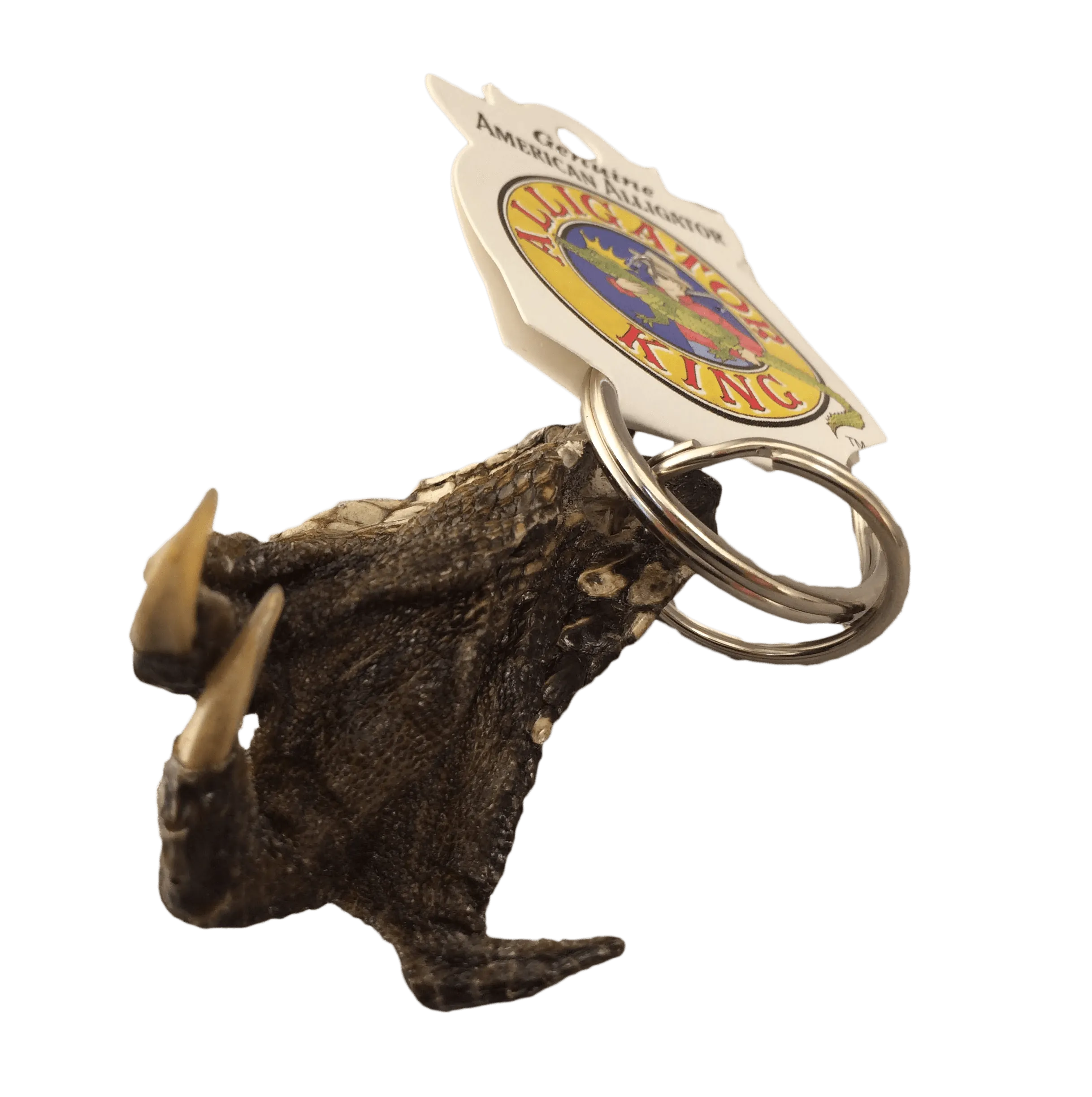 Alligator Foot Key Ring
