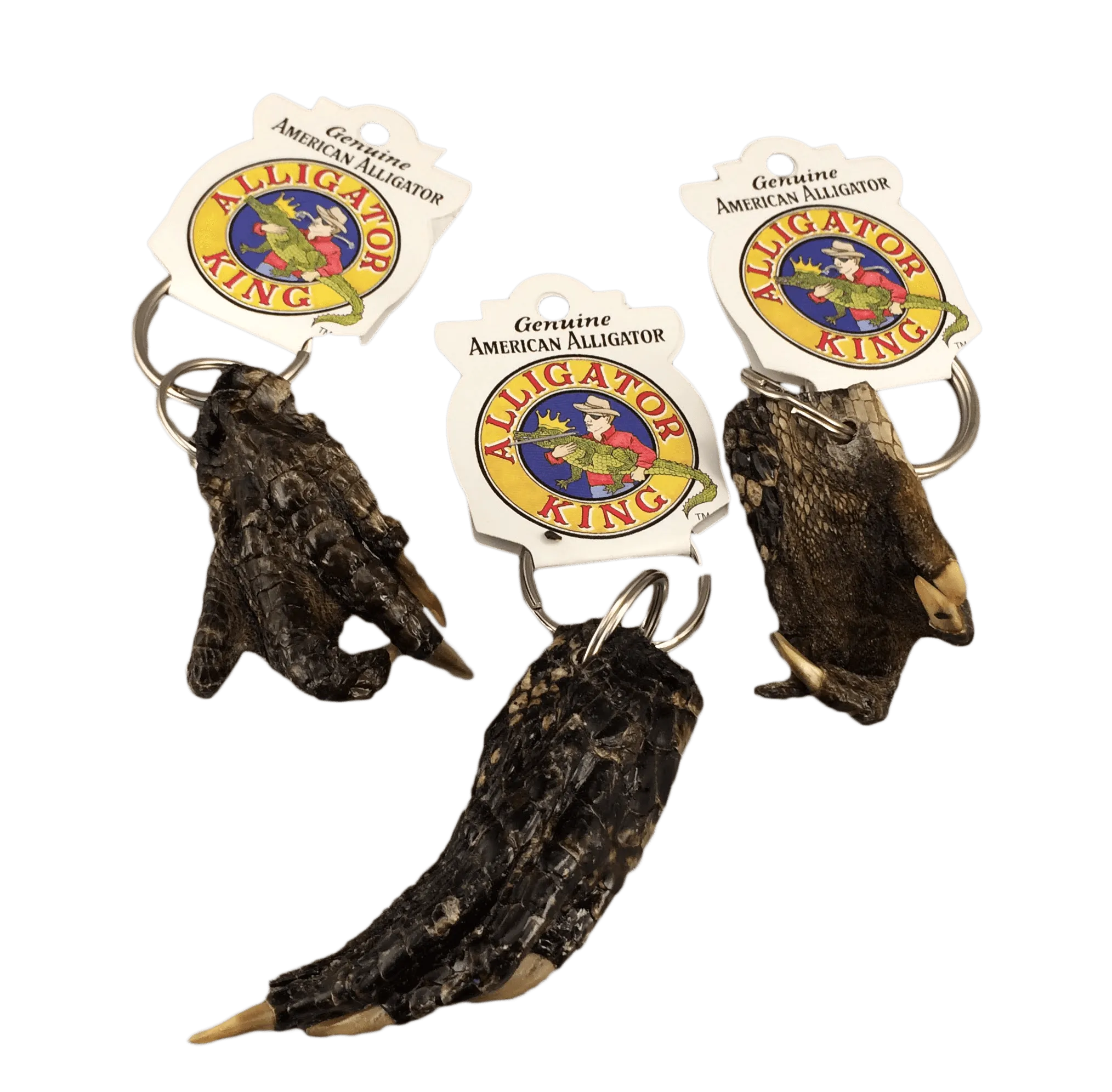 Alligator Foot Key Ring