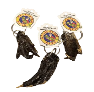 Alligator Foot Key Ring