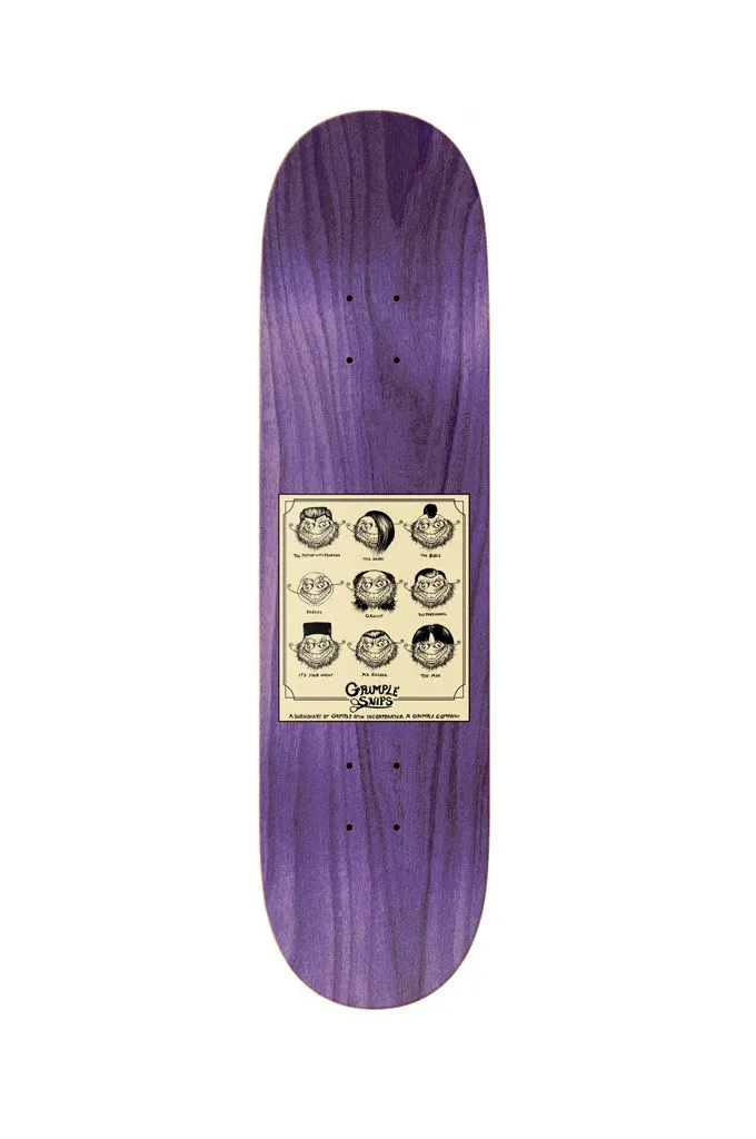 Anti Hero Grimple Stix Evan Grimple Snips Deck 8.25"