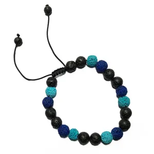 AtlanTick® Lava Bead Bracelet Ticklets: Red or Blue