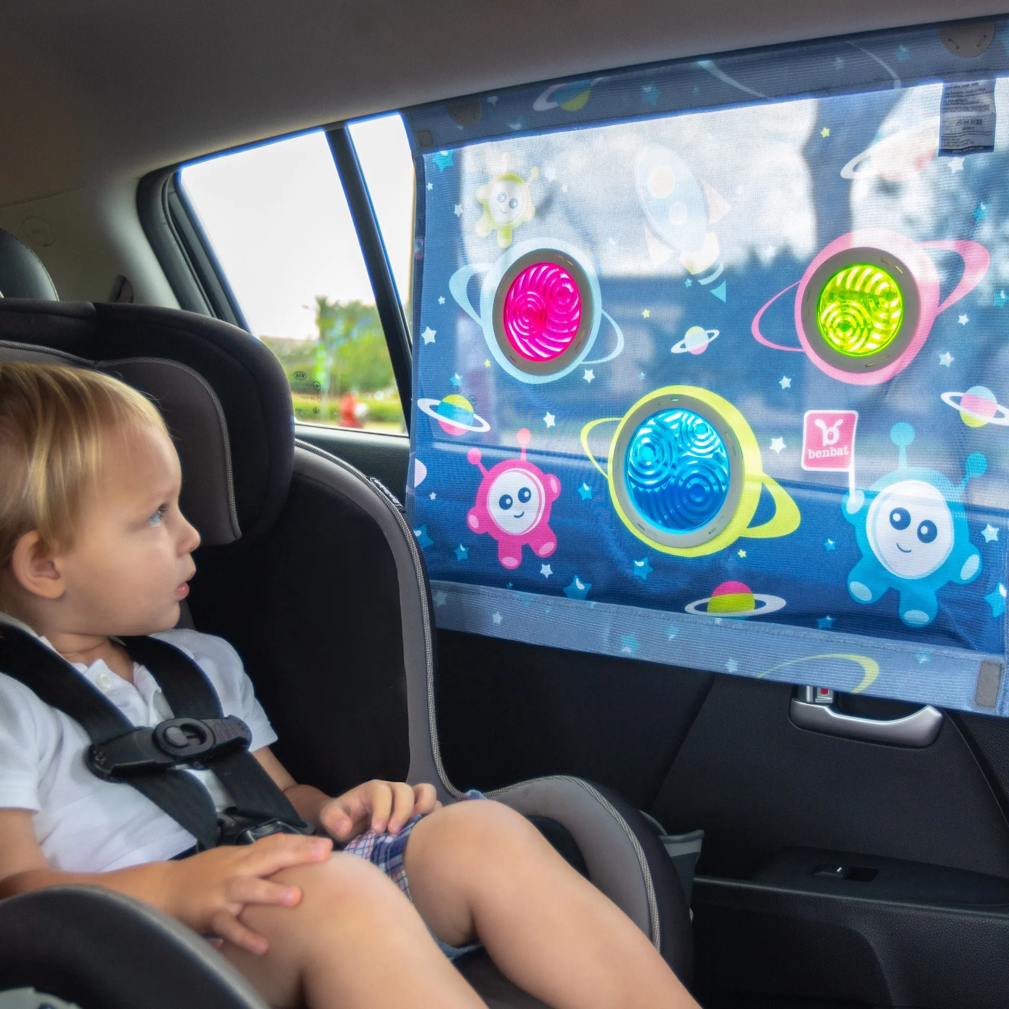Benbat - Bubble Dream Square Car Sunshade