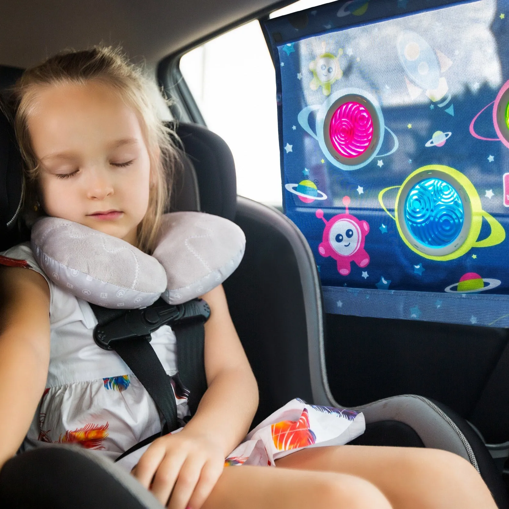 Benbat - Bubble Dream Square Car Sunshade