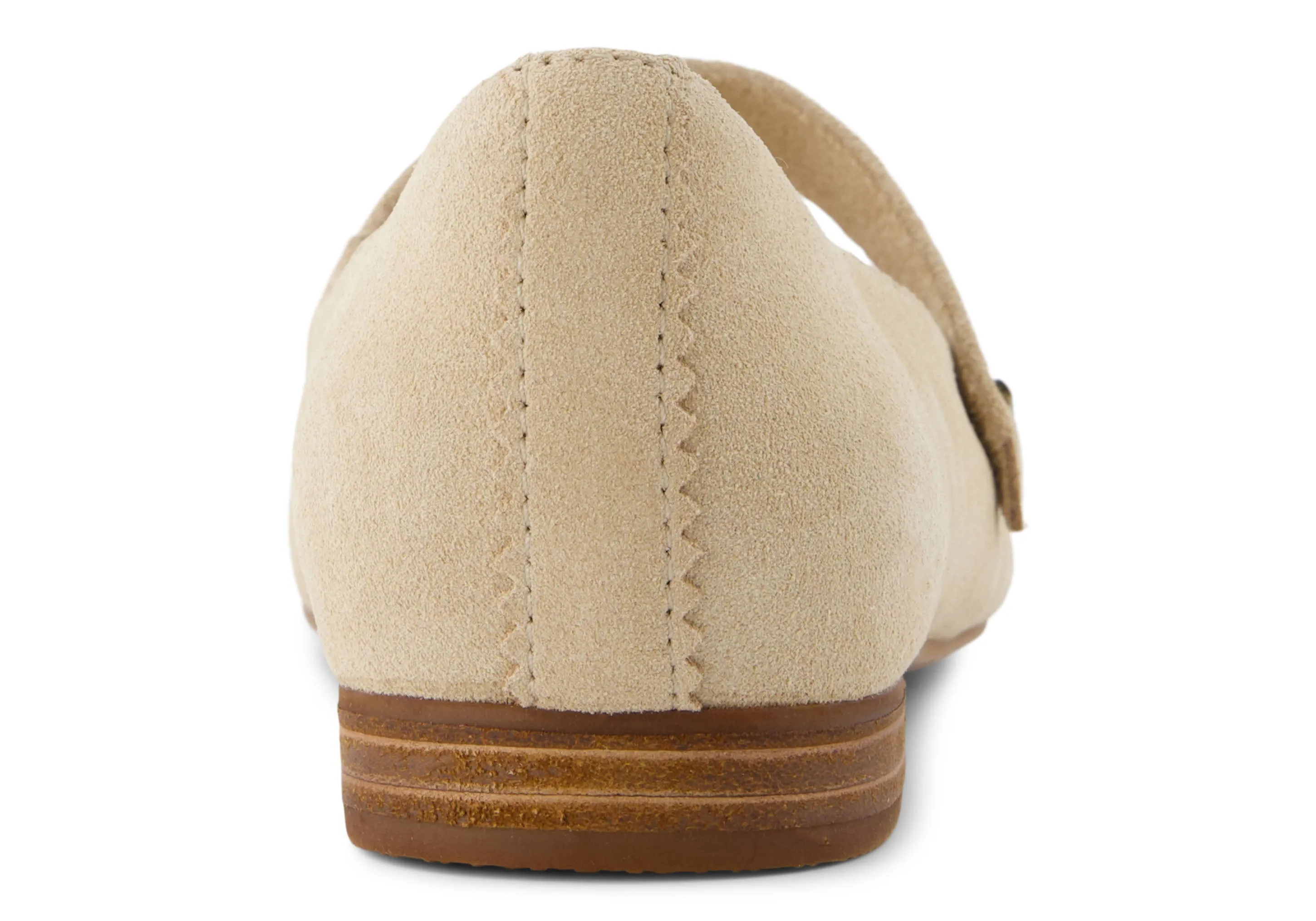 Bianca Flat - Oatmeal Suede