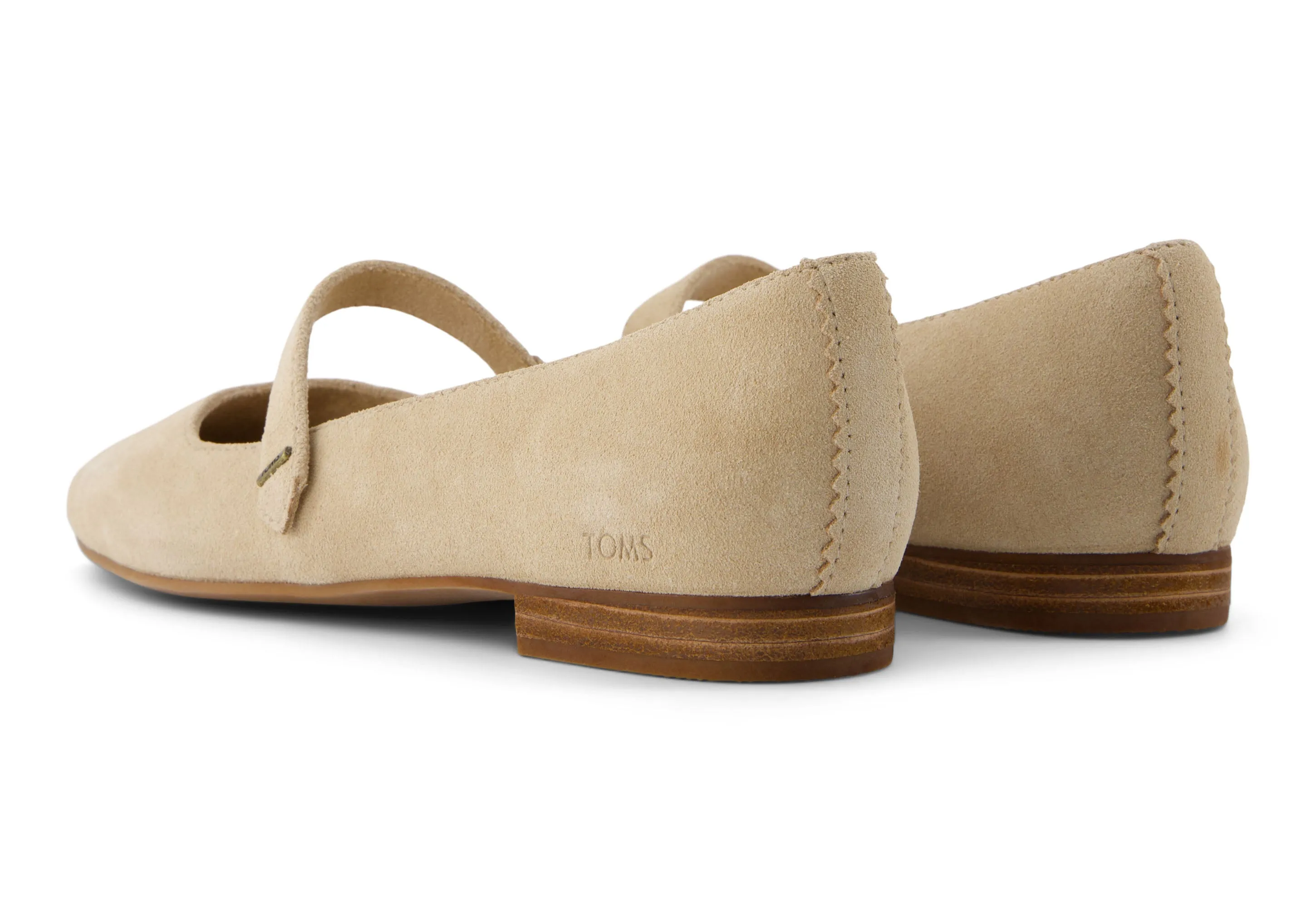 Bianca Flat - Oatmeal Suede