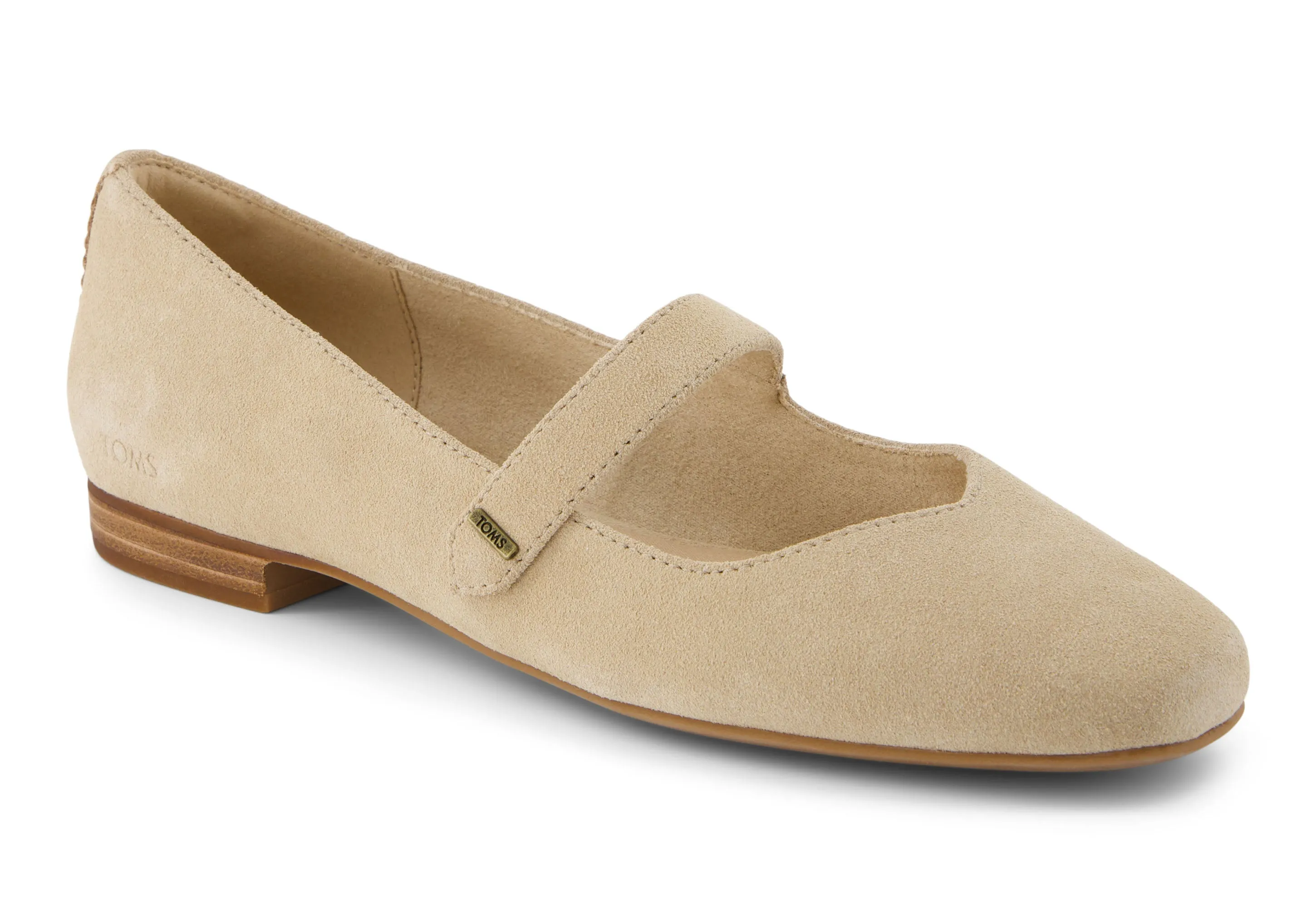 Bianca Flat - Oatmeal Suede