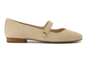 Bianca Flat - Oatmeal Suede
