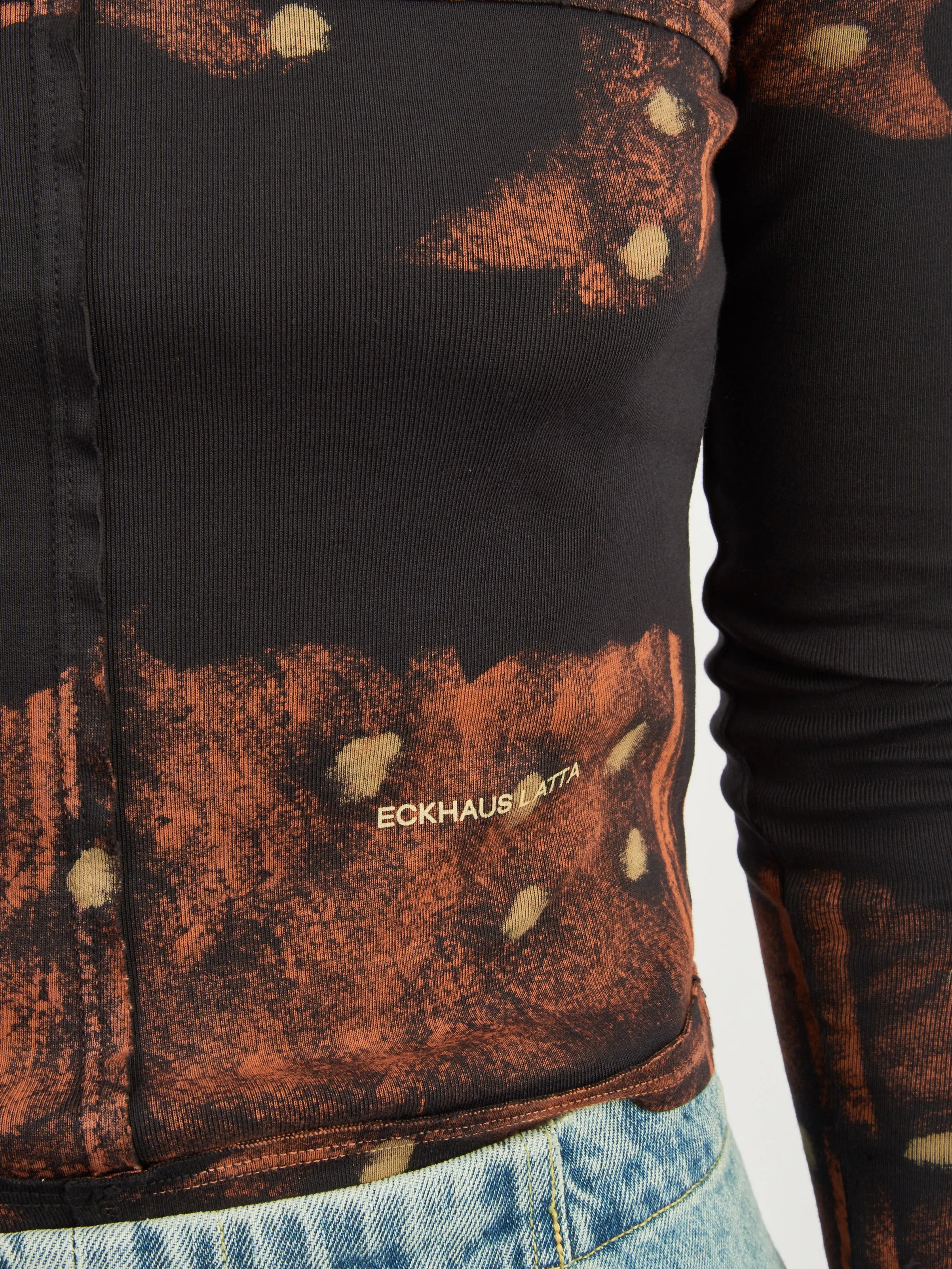 Bouquet Lapped Baby Crewneck