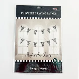 CHECKER BANNER 10FT