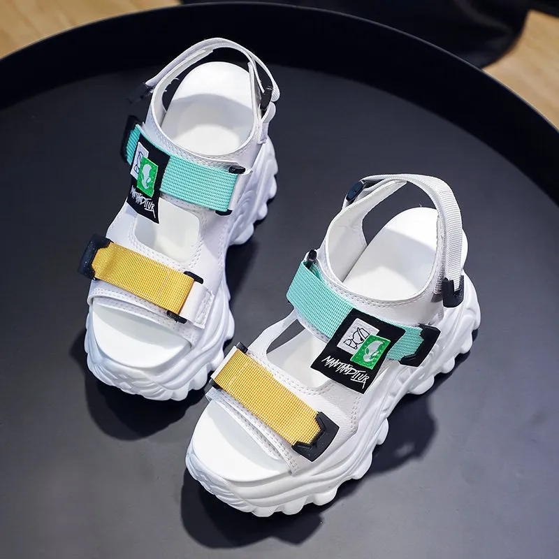 Chunky Wedge Sandals