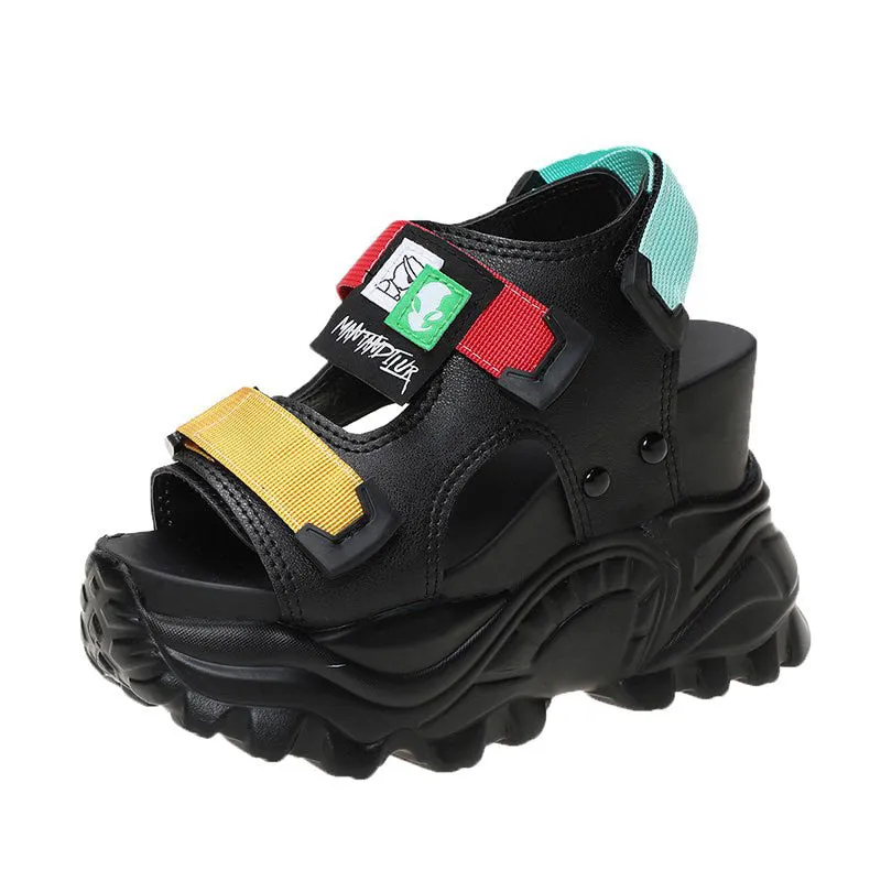 Chunky Wedge Sandals