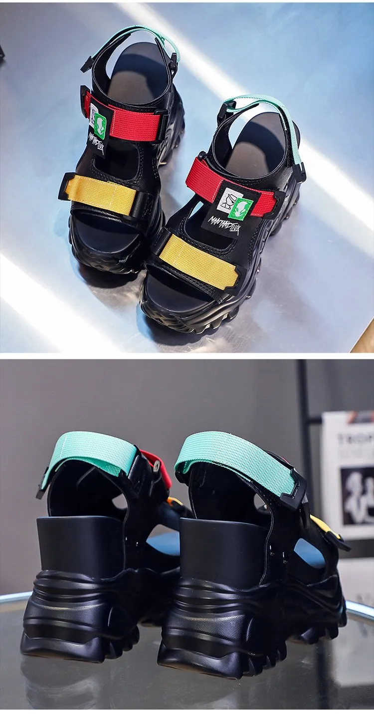 Chunky Wedge Sandals