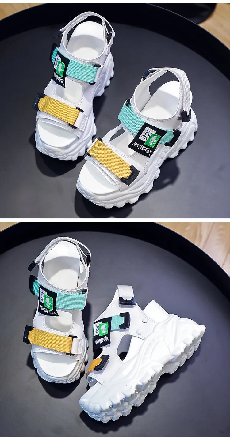 Chunky Wedge Sandals