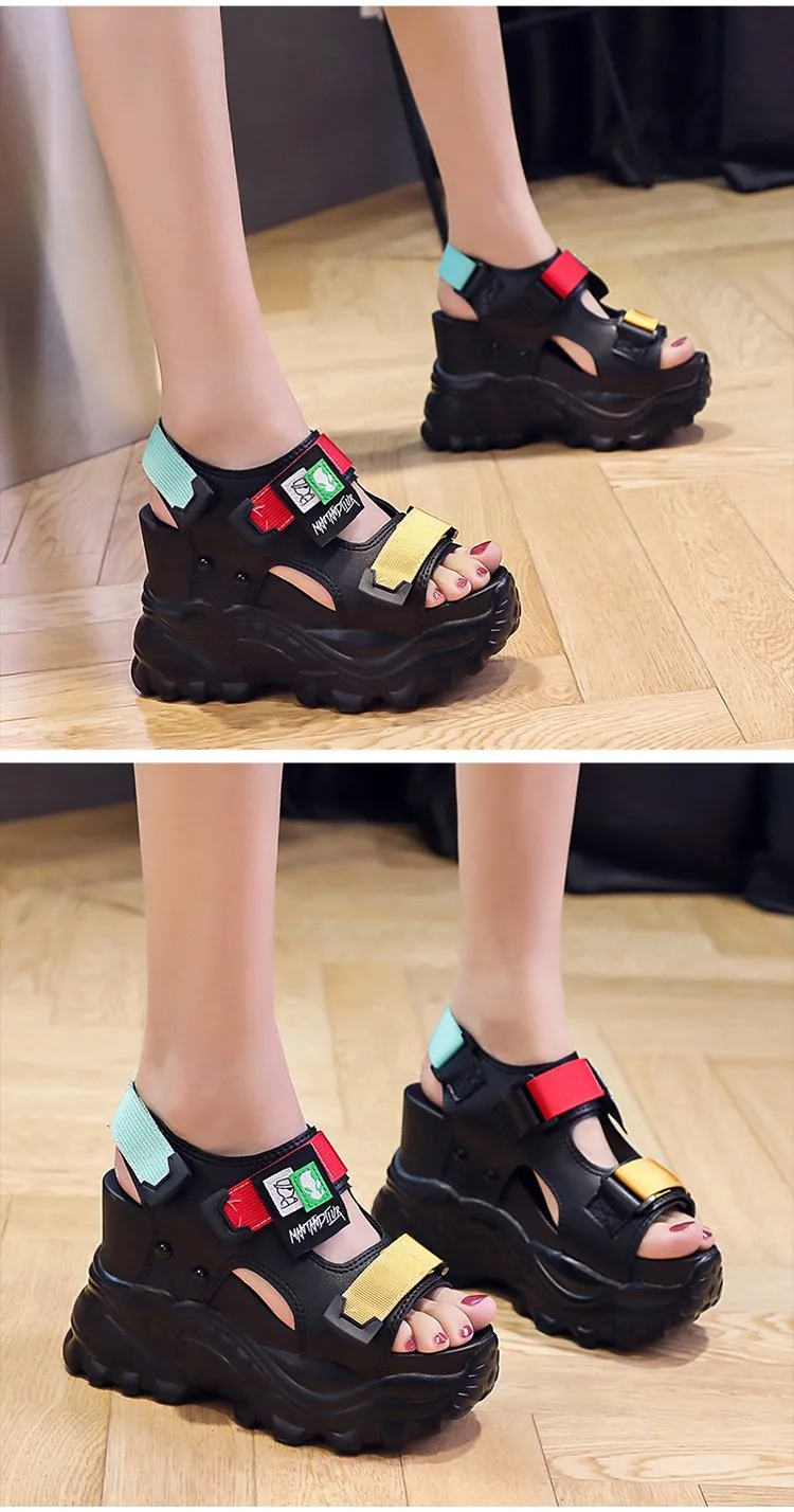 Chunky Wedge Sandals