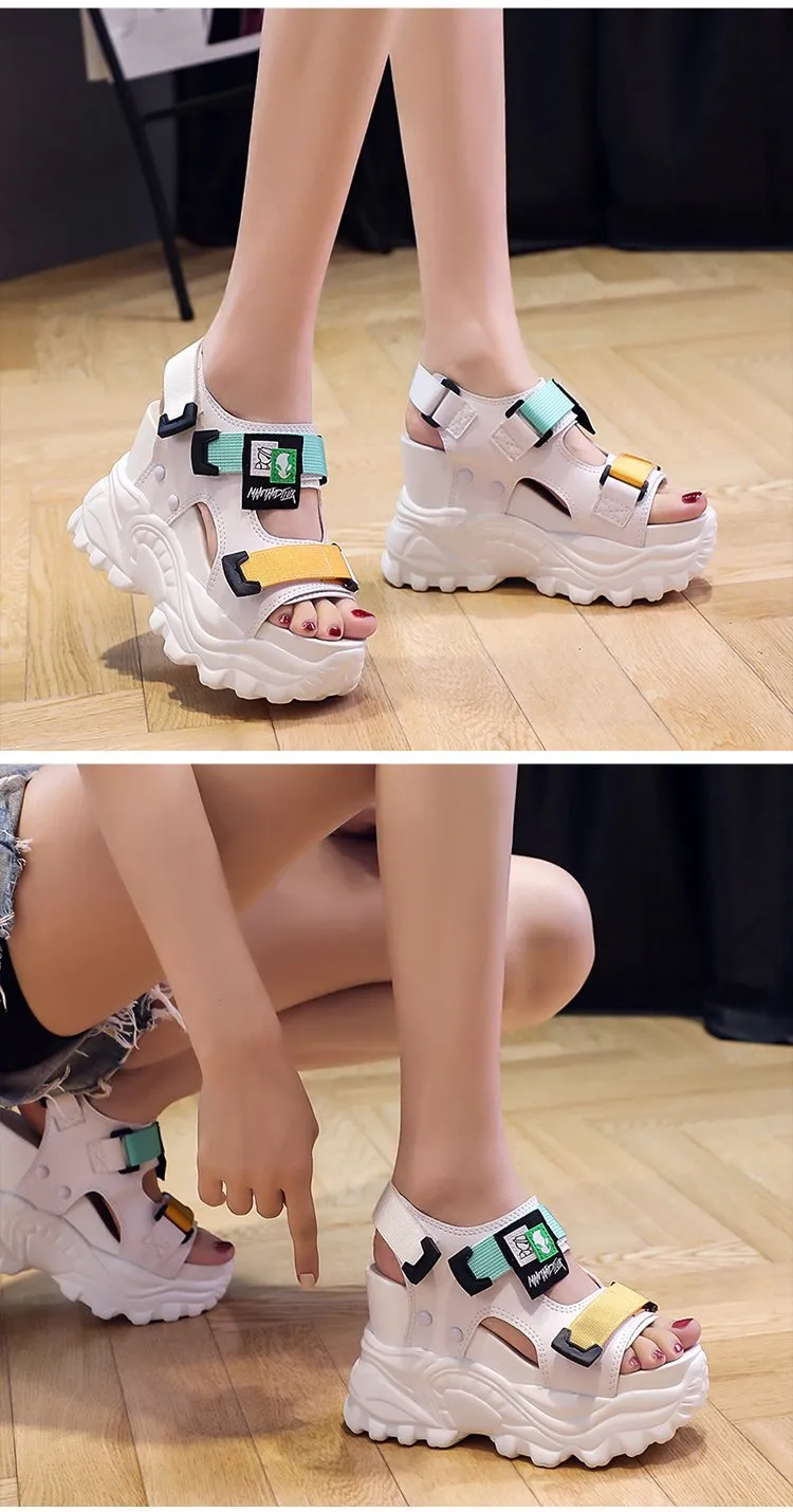 Chunky Wedge Sandals