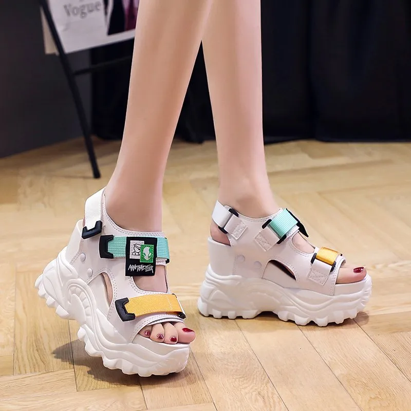 Chunky Wedge Sandals