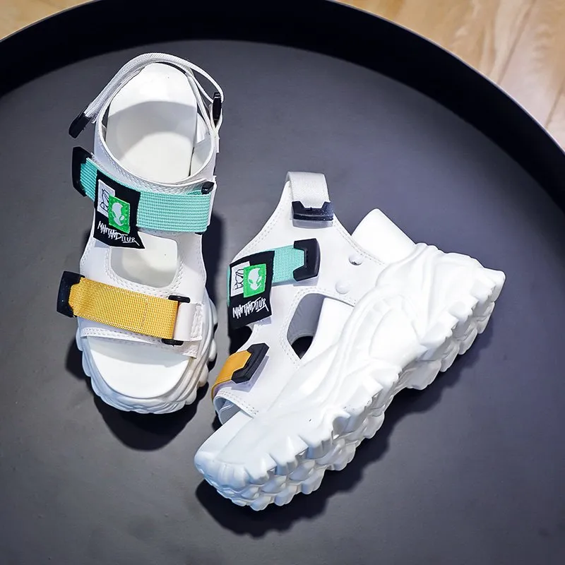 Chunky Wedge Sandals