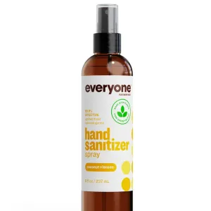 Coconut   Lemon Hand Sanitizer Spray