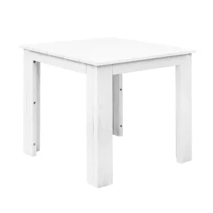 Coffee Side Table Wooden Desk Outdoor Furniture Camping Garden White
