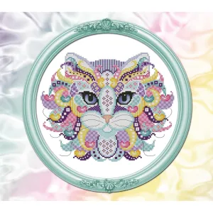 Colorful Cats - Jelly Bean Pattern