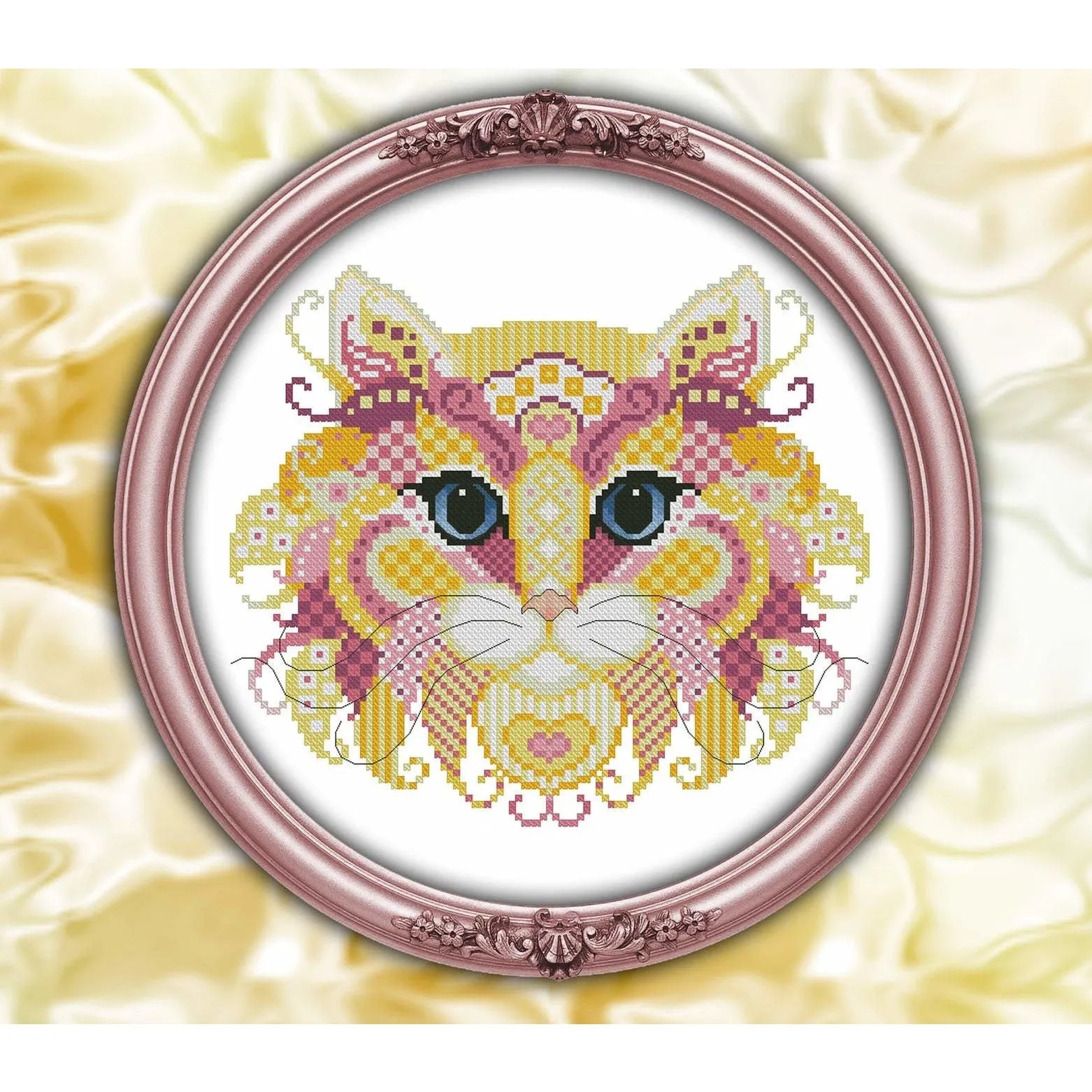 Colorful Cats - Lemonade Pattern