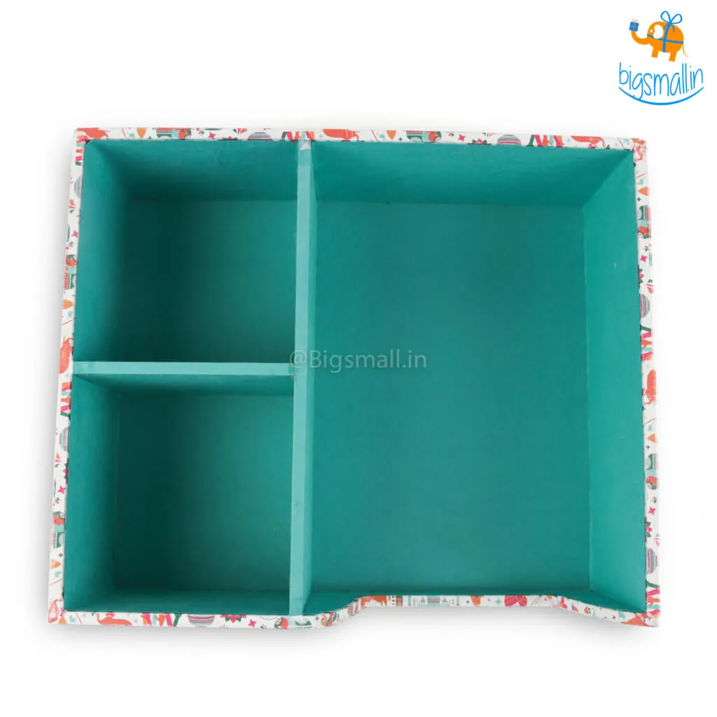 Colorful India Themed Desk Organizer