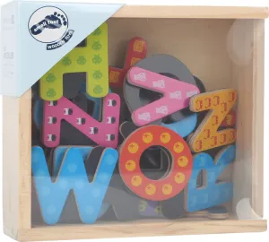 Colorful Magnetic Letters