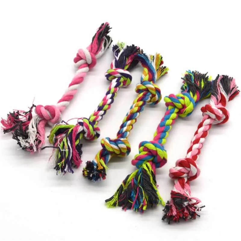 Colorful Puppy Training Knot