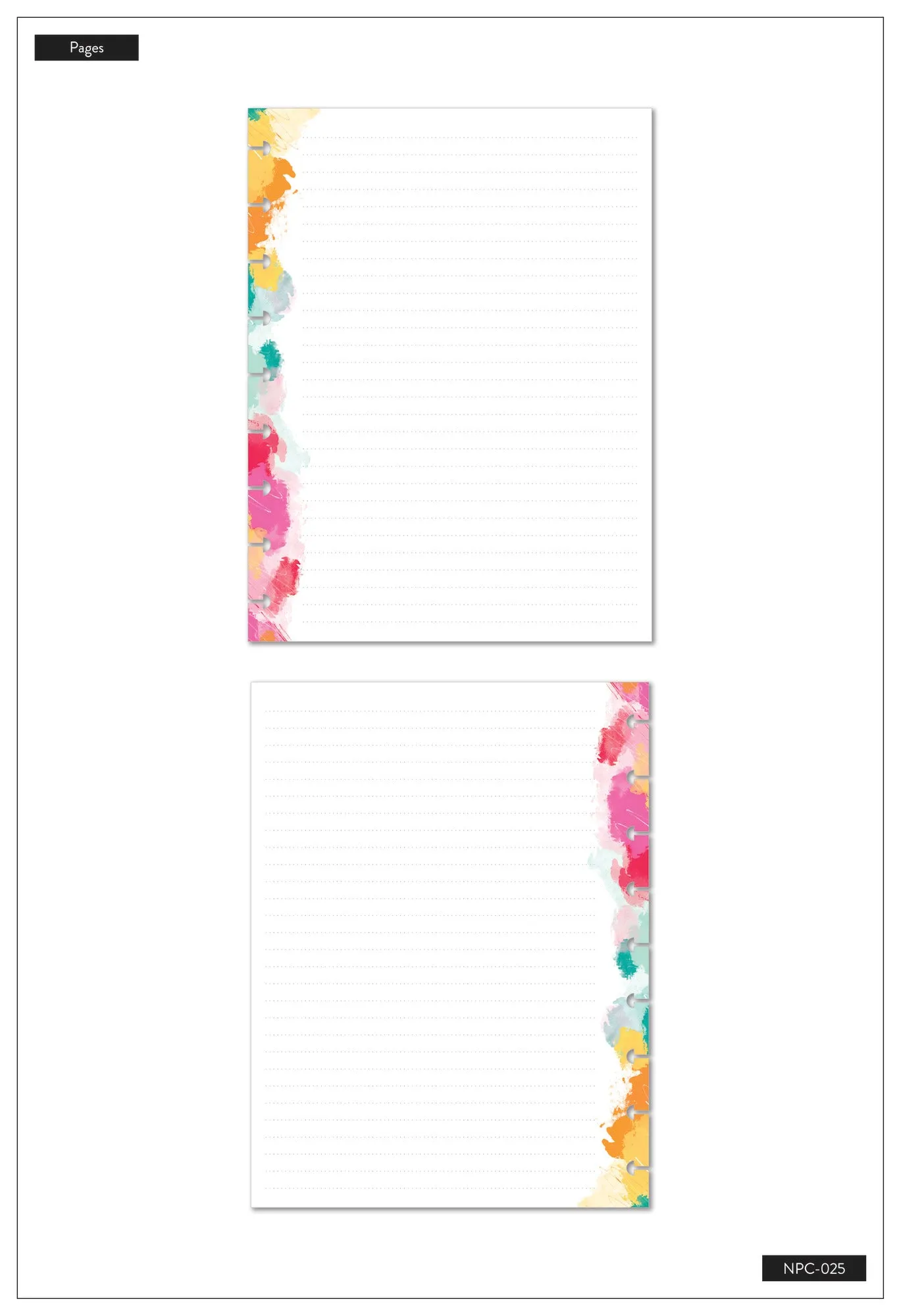 Colorful Things Classic Notebook