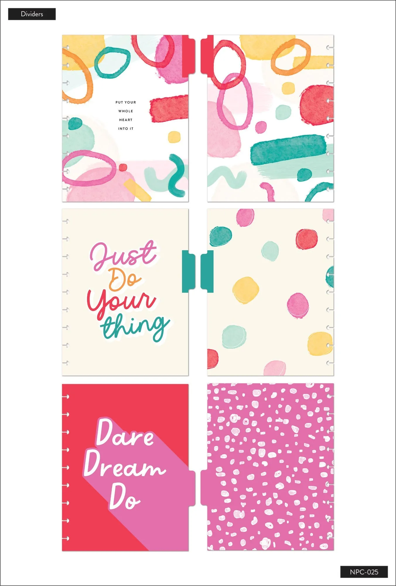 Colorful Things Classic Notebook