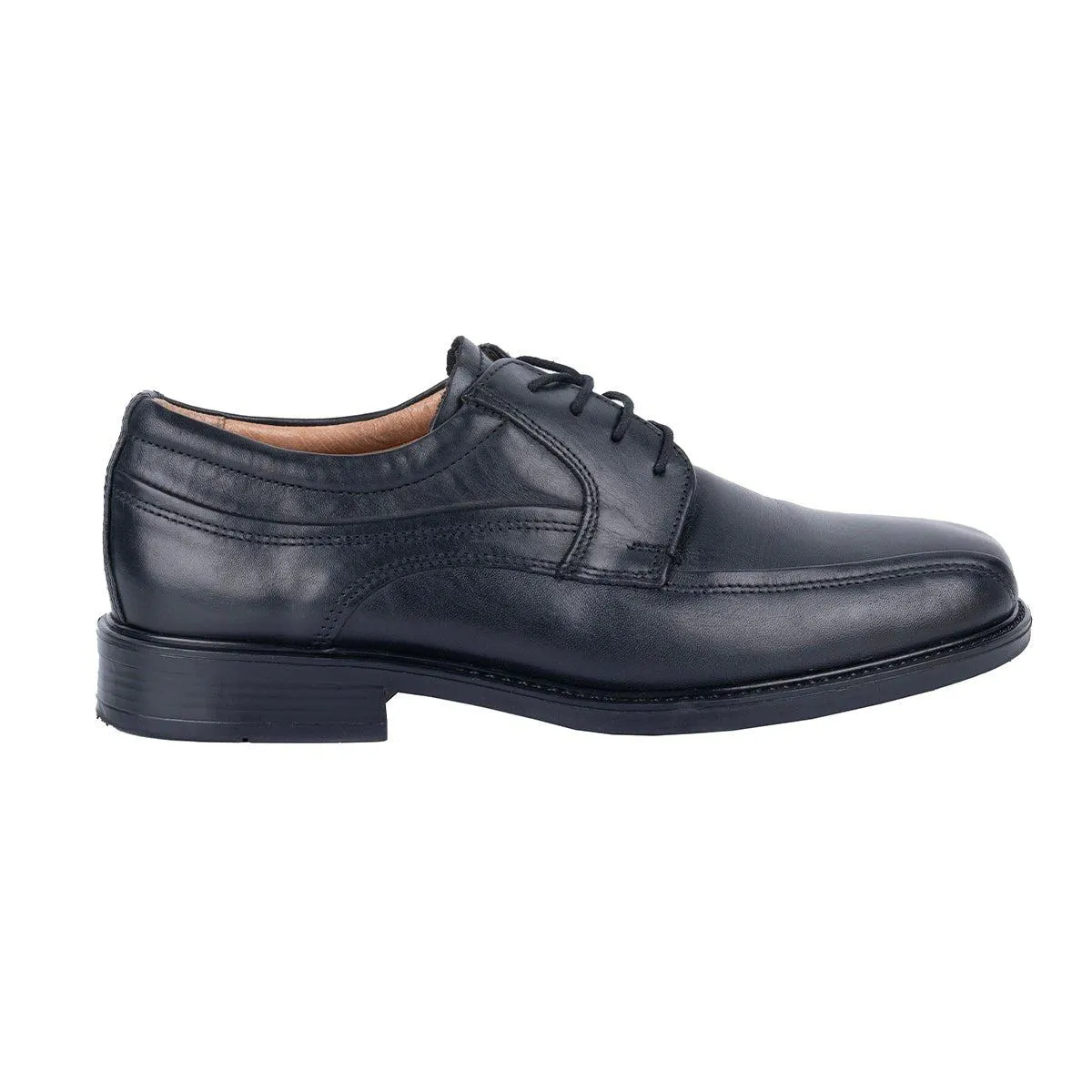 Comfort Formal Lace Ups Leather Black Colour For Men