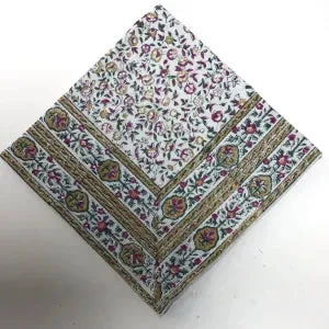 Cotton Block Printed Napkins