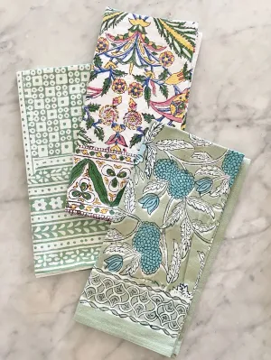 Cotton Block Printed Napkins