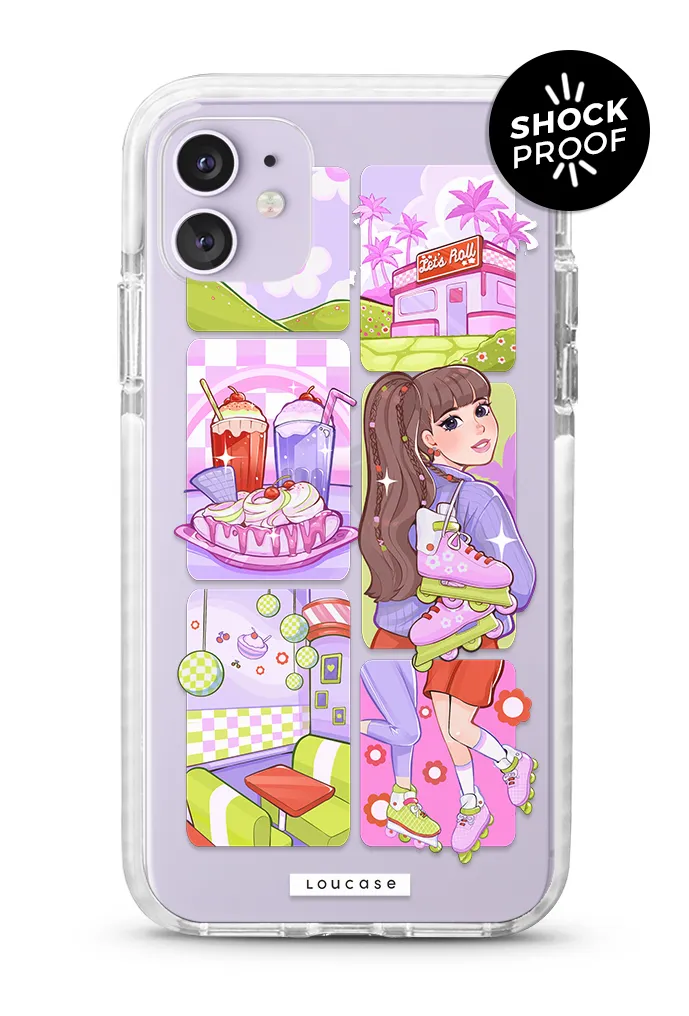 Cynthia - PROTECH™ Special Edition Roller Collection Phone Case | LOUCASE