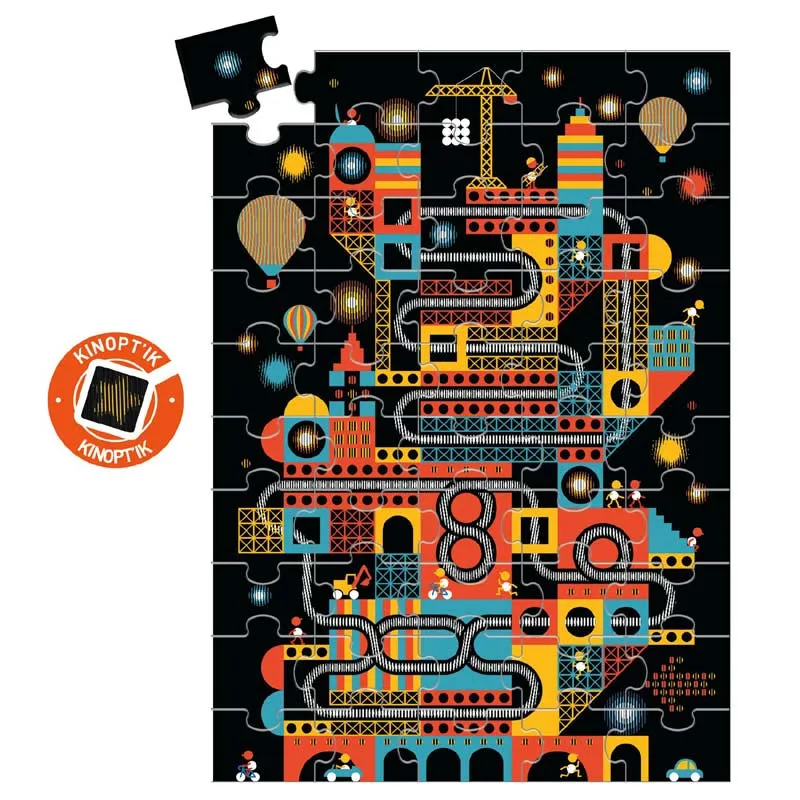 Djeco DJ07032 Lively City 100 Piece Puzzle