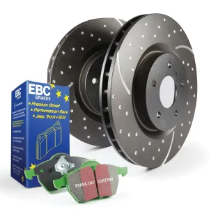 EBC Brakes S10KF1209 S10 Kits Greenstuff 2000 and GD Rotors
