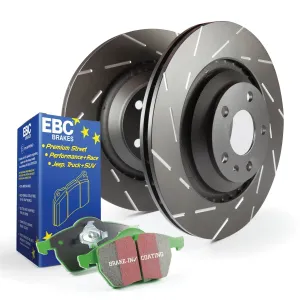 EBC Brakes S2KF1091 S2 Kits Greenstuff 2000 and USR Rotors