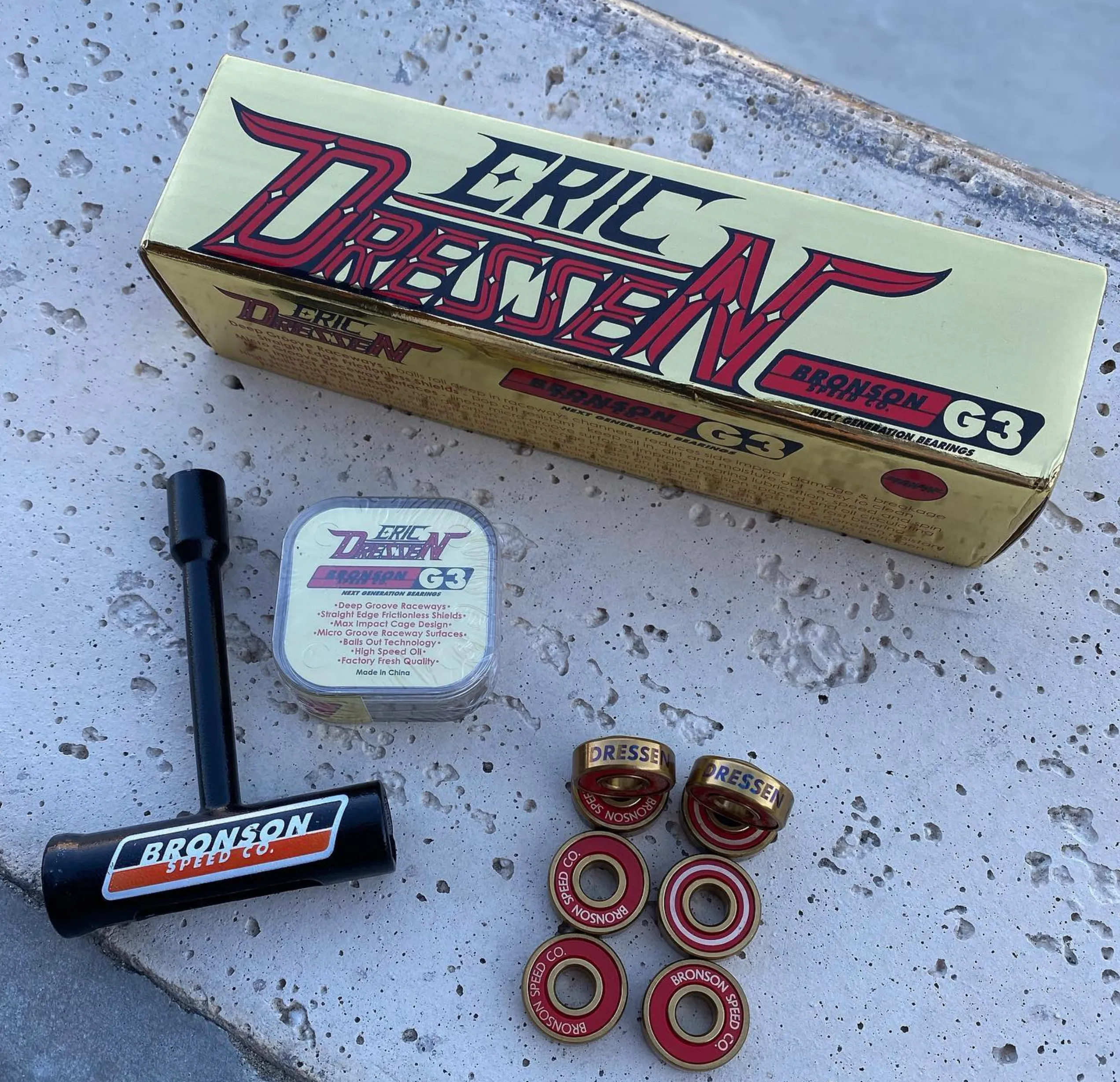 Eric Dressen Pro Bearings G3