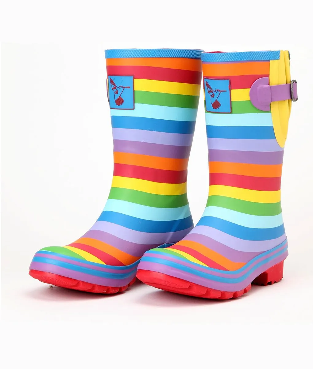 Evercreatures Wellies - Rainbow Short - UK 3