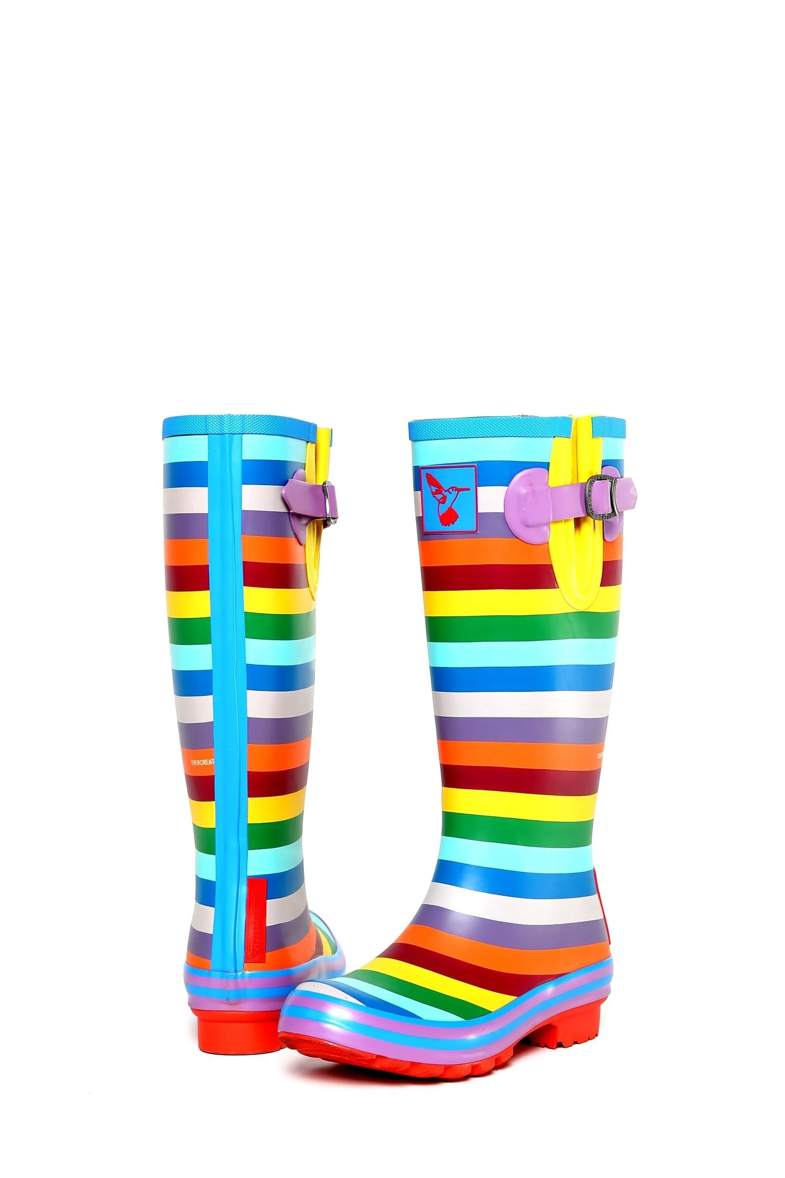 Evercreatures Wellies - Rainbow Short - UK 3