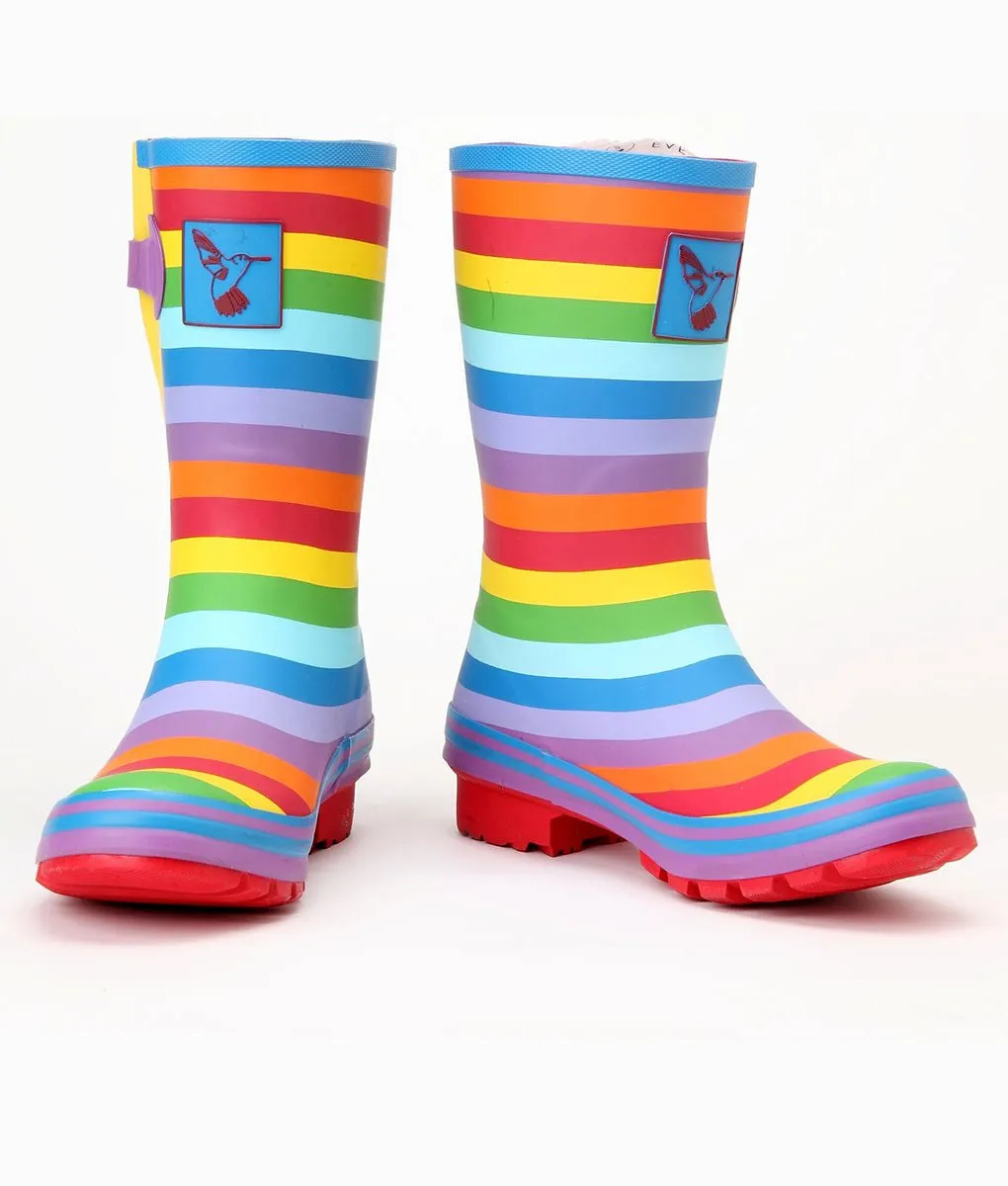 Evercreatures Wellies - Rainbow Short - UK 3