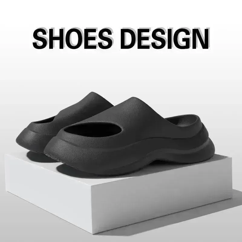 Garden Clogs Shoes Thick Heel Slippers Fashion Slip-on Indoor And Outdoor Slippers Women Men