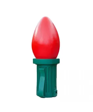 Giant Fiberglass Christmas Light Bulb