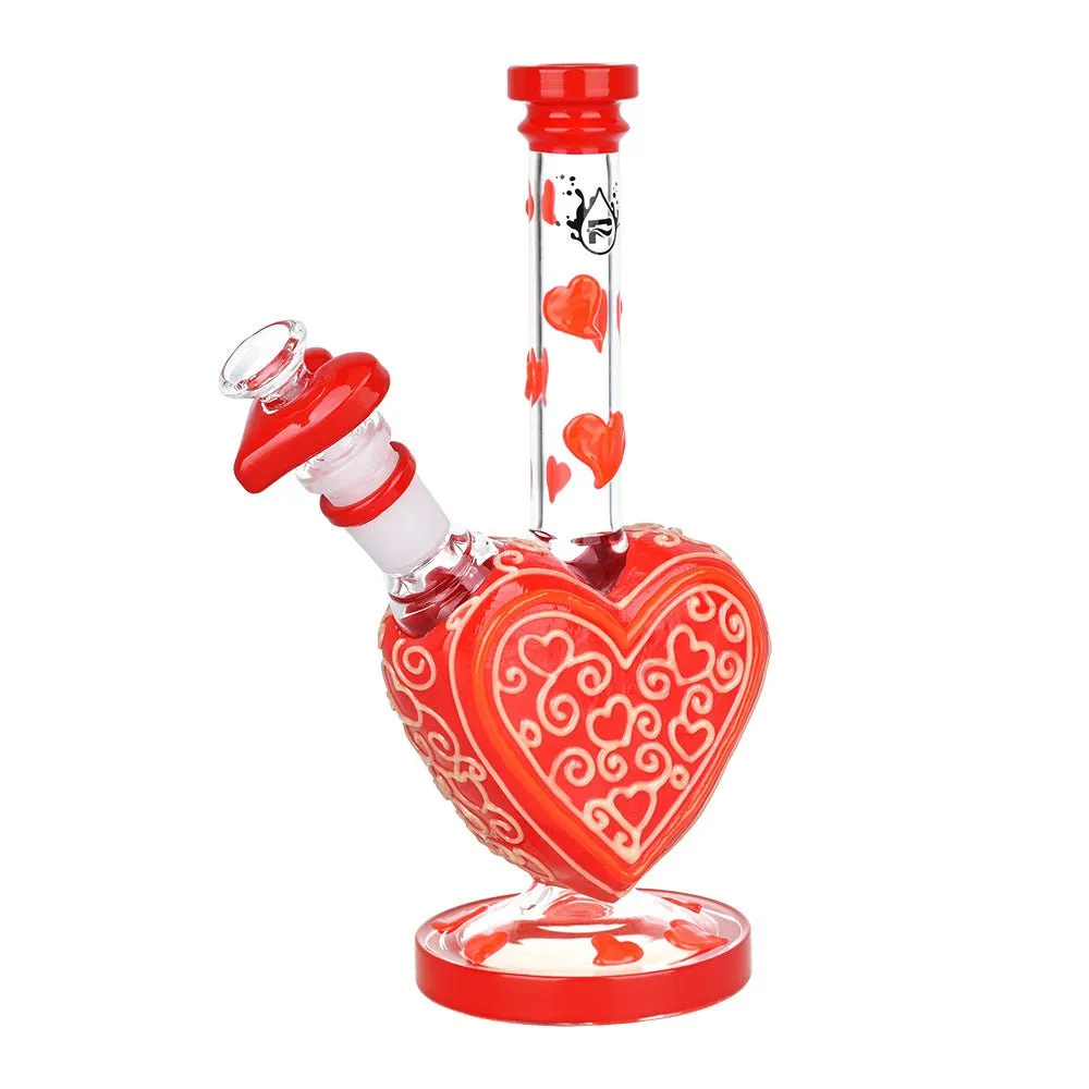 Glow in the Dark Heart Bong